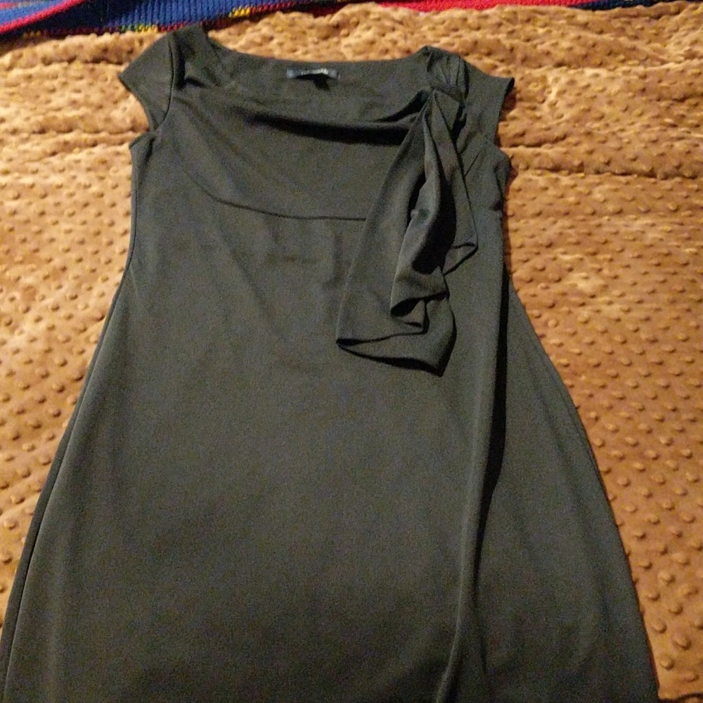 Cap sleeve little black dress